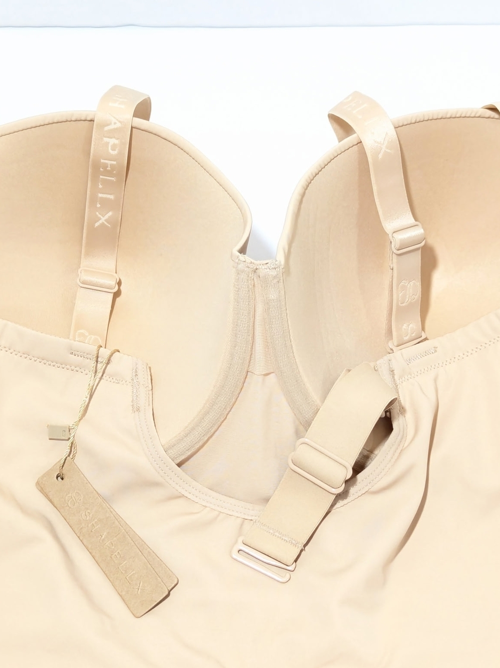 NWT Shapellx Shapewear Strapless Bodysuit XXL 2X Tummy Control Butt Lifting - Picture 3 of 7